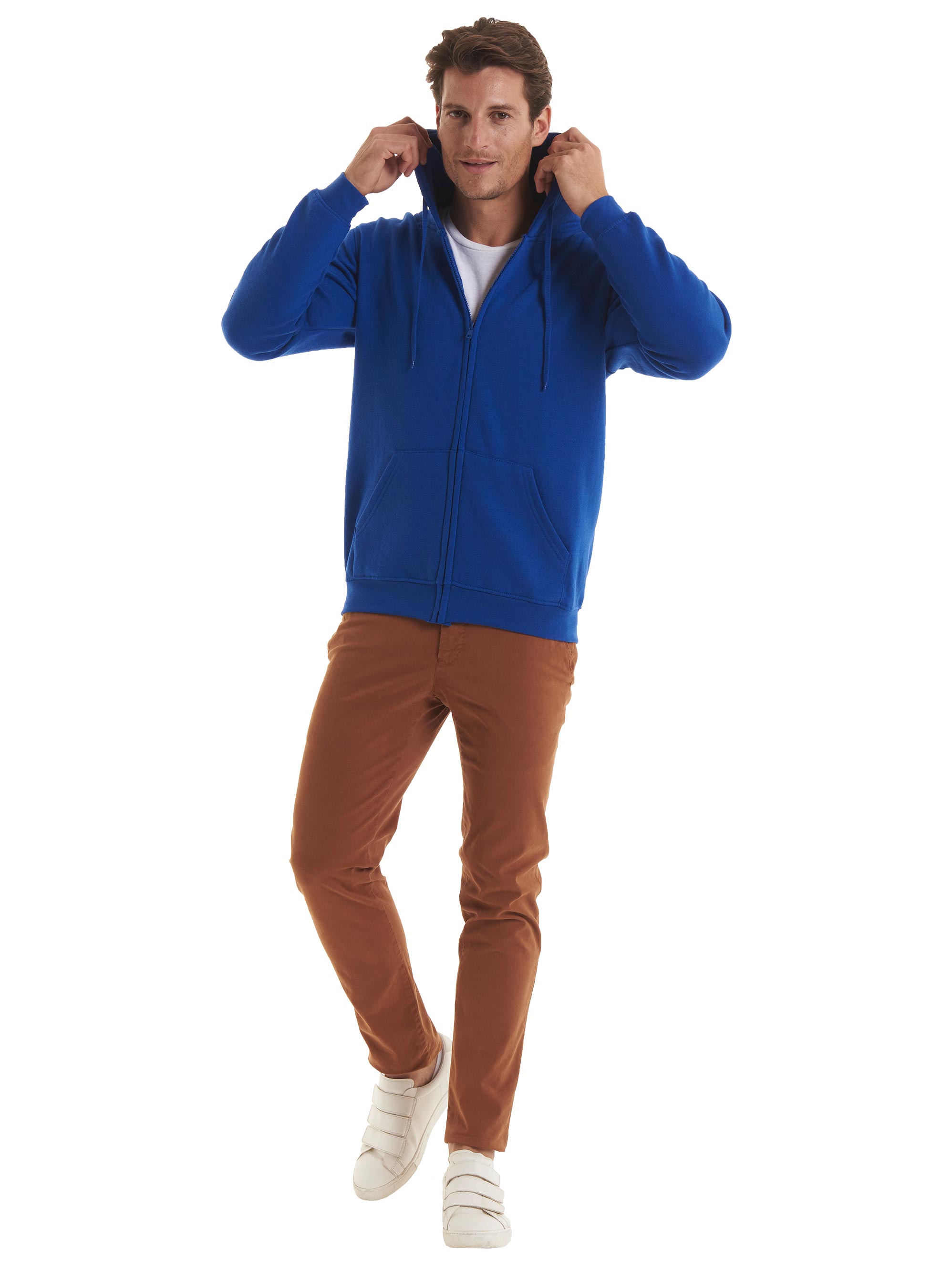 300GSM Adults Classic Full Zip Hooded Sweatshirt