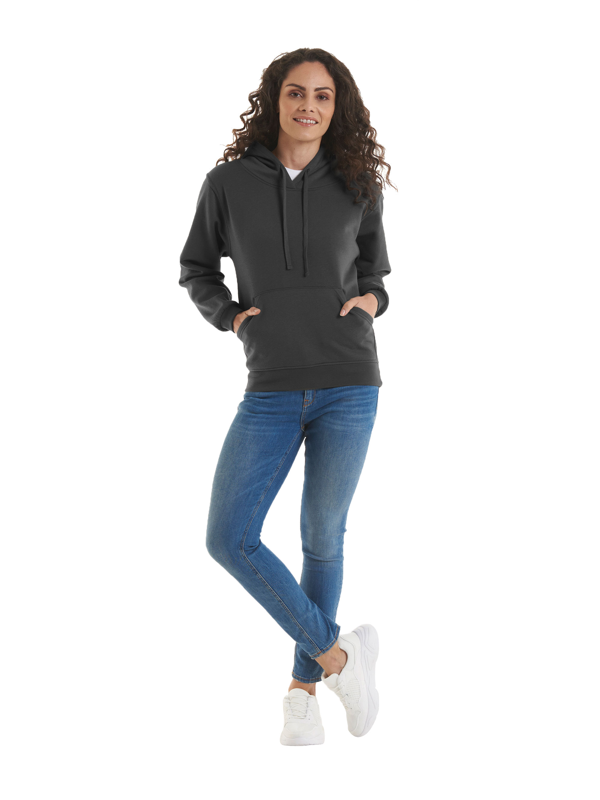 Ladies Deluxe Hooded Sweatshirt