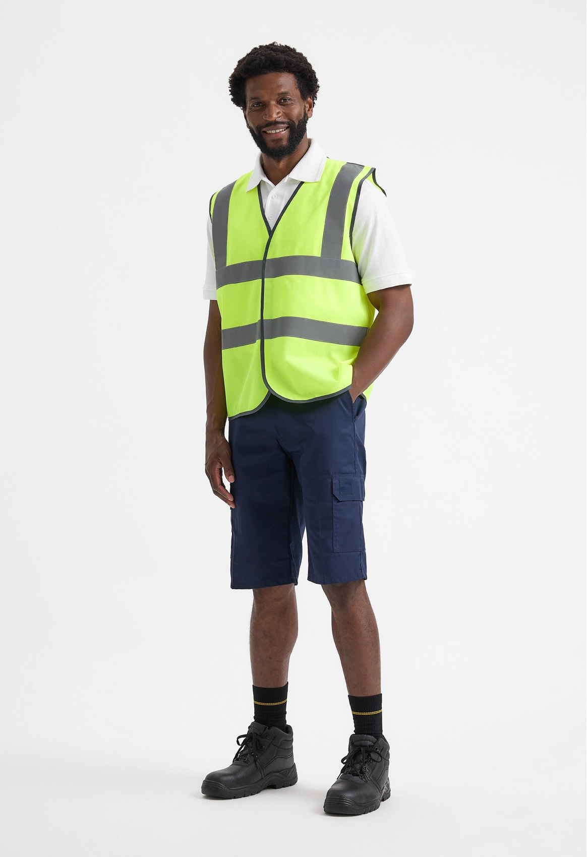 UC801 Hi Vis Safety Waistcoat | Uneek Clothing | Wholesale Garments UK